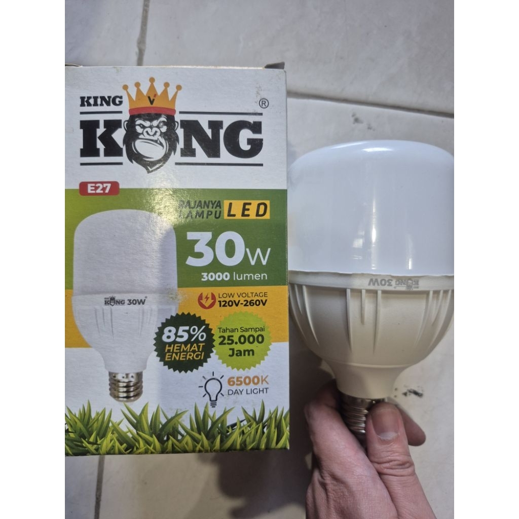 Lampu LED kapsul Kingkong 30 watt