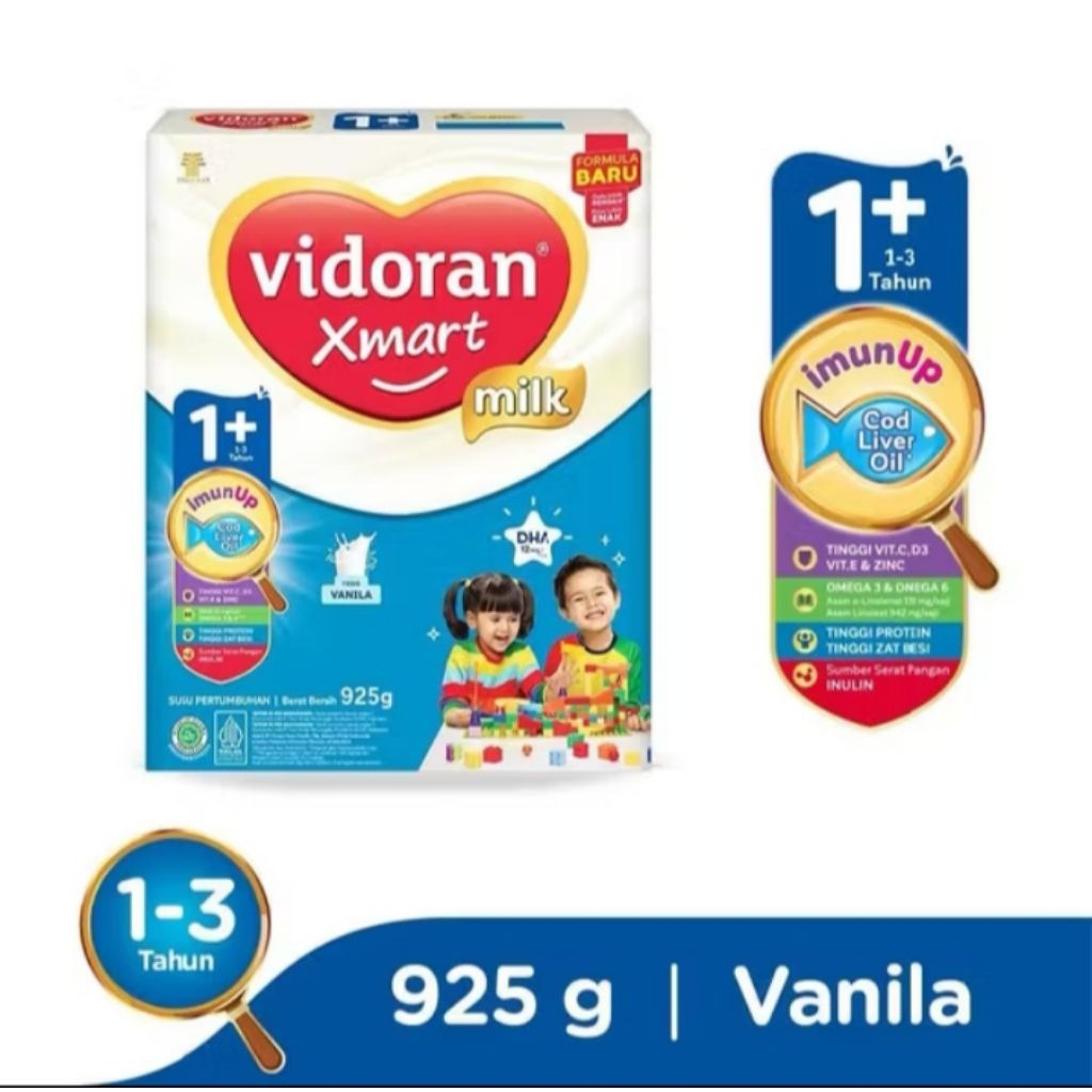 

Vidoran 1+ Madu Vanila 925gr