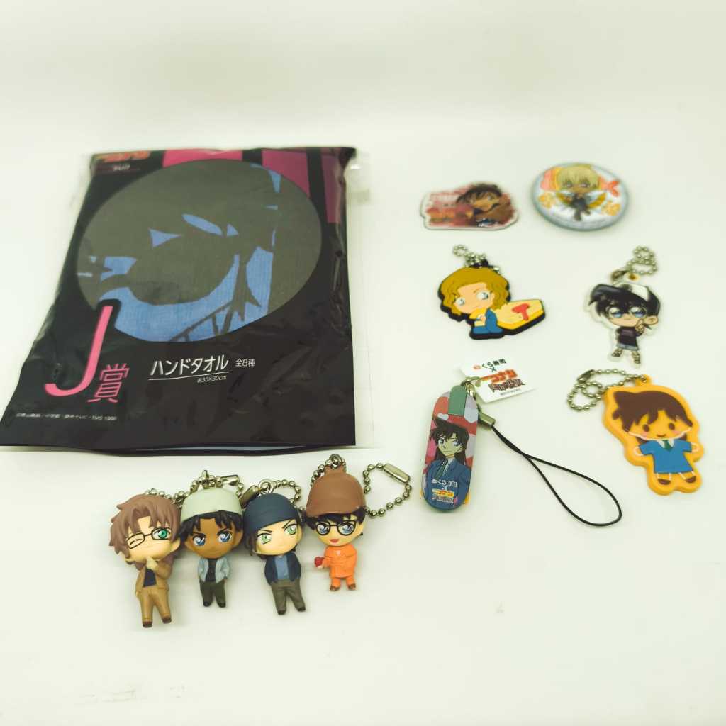 [CASE CLOSED] Detective Conan Merchandise: Matsuda, Heiji, Akai, Conan, Subaru, Amuro, Ran, Ooka