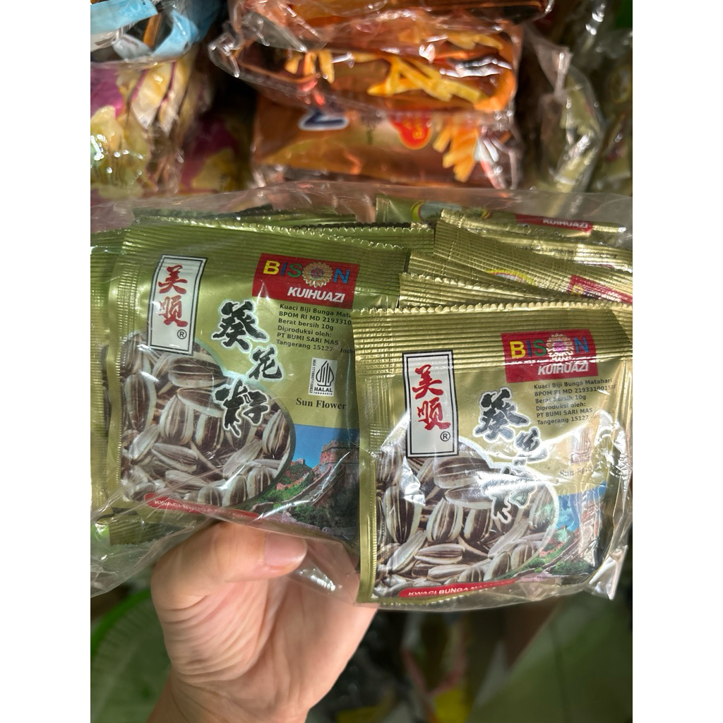 

kuaci bison isi 20pcs 10gr