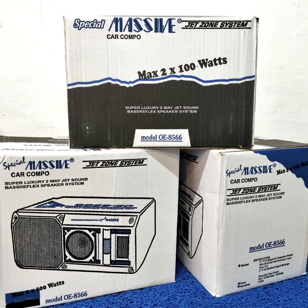 Speaker Box Massive 2Way Model OE8566