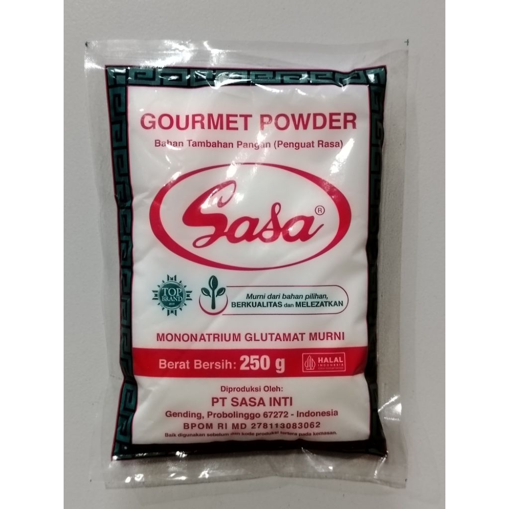 

Sasa Murni Dari Bahan Pilihan, Berkualitas Dan Melezatkan ( 250g )