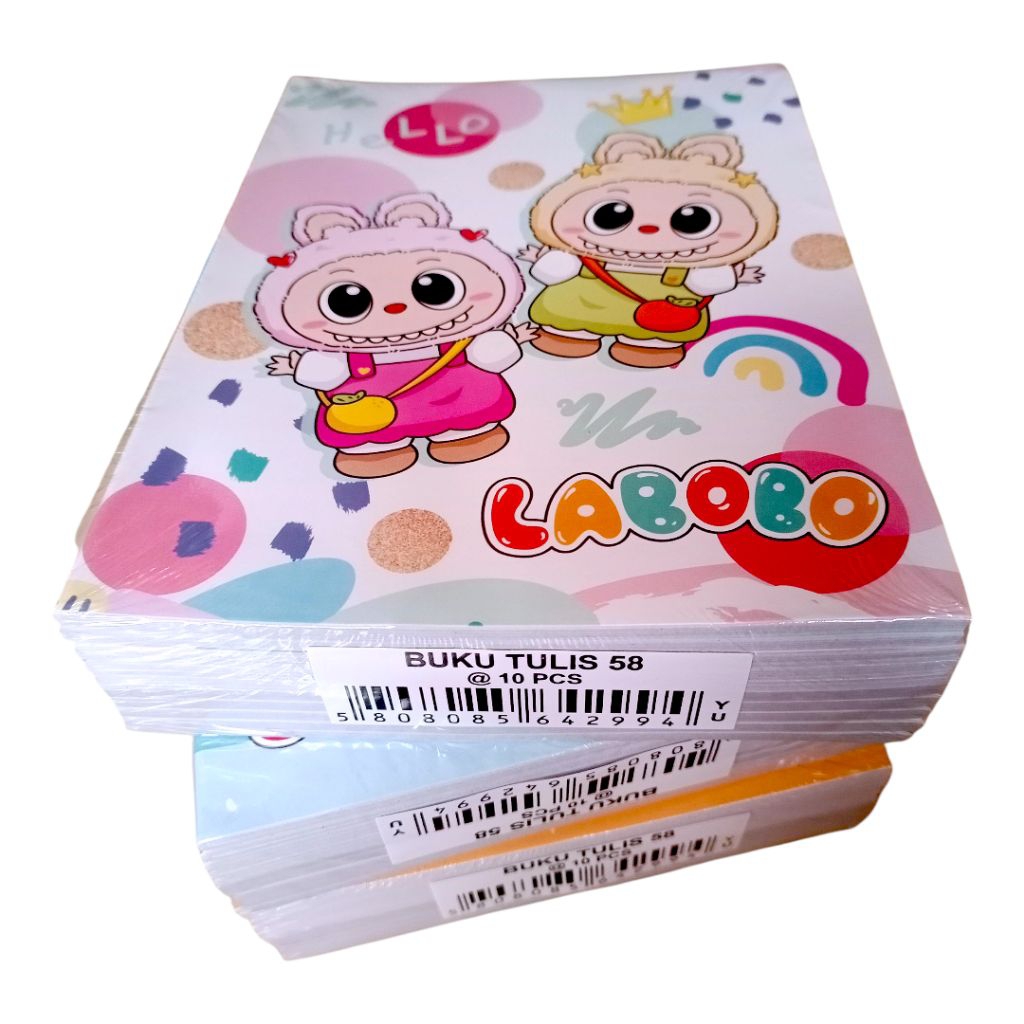 

BUKU TULIS MURAH ISI 58 LEMBAR MERK YOU 1PAK 10BUKU