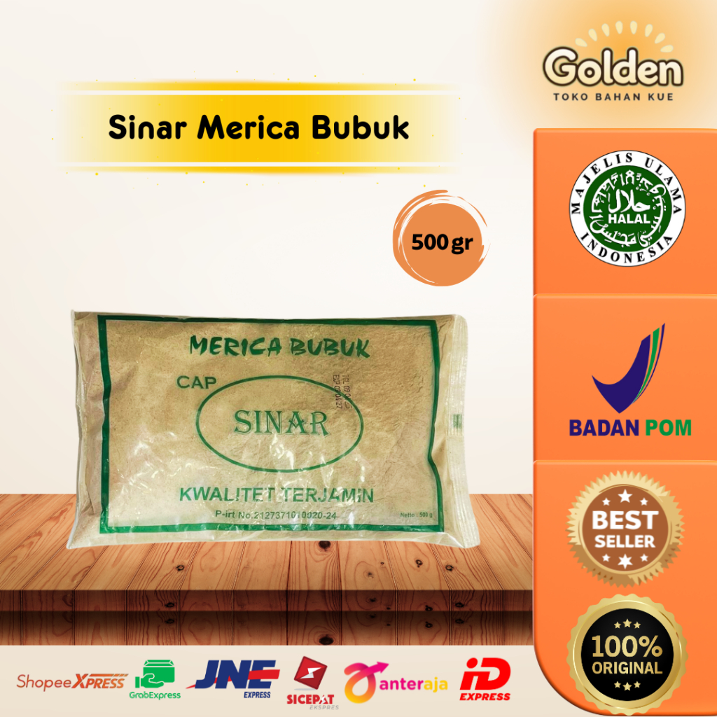 

Sinar Merica Bubuk 500gr