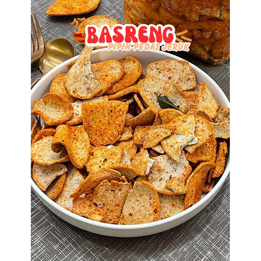 

Basreng Pipih Pedas Daun Jeruk 250 gr