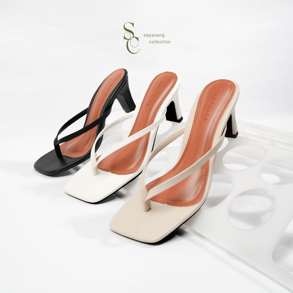 homecare - SEPASANG COLLECTION Emilie Sandal Heels Wanita Hak 5 Cm