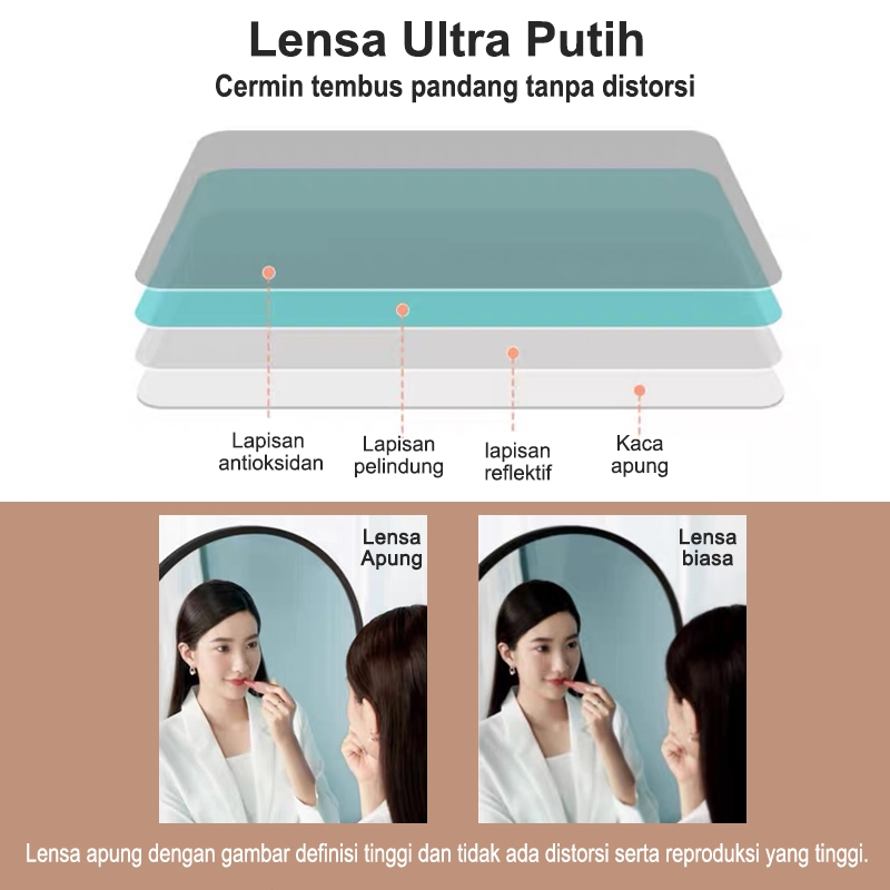 DISKON [BERDIRI & GIGANTUNG]OVAL STANDING MIRROR FULLBODY STANDING MIRROR OVAL SETENGAH LINGKAR