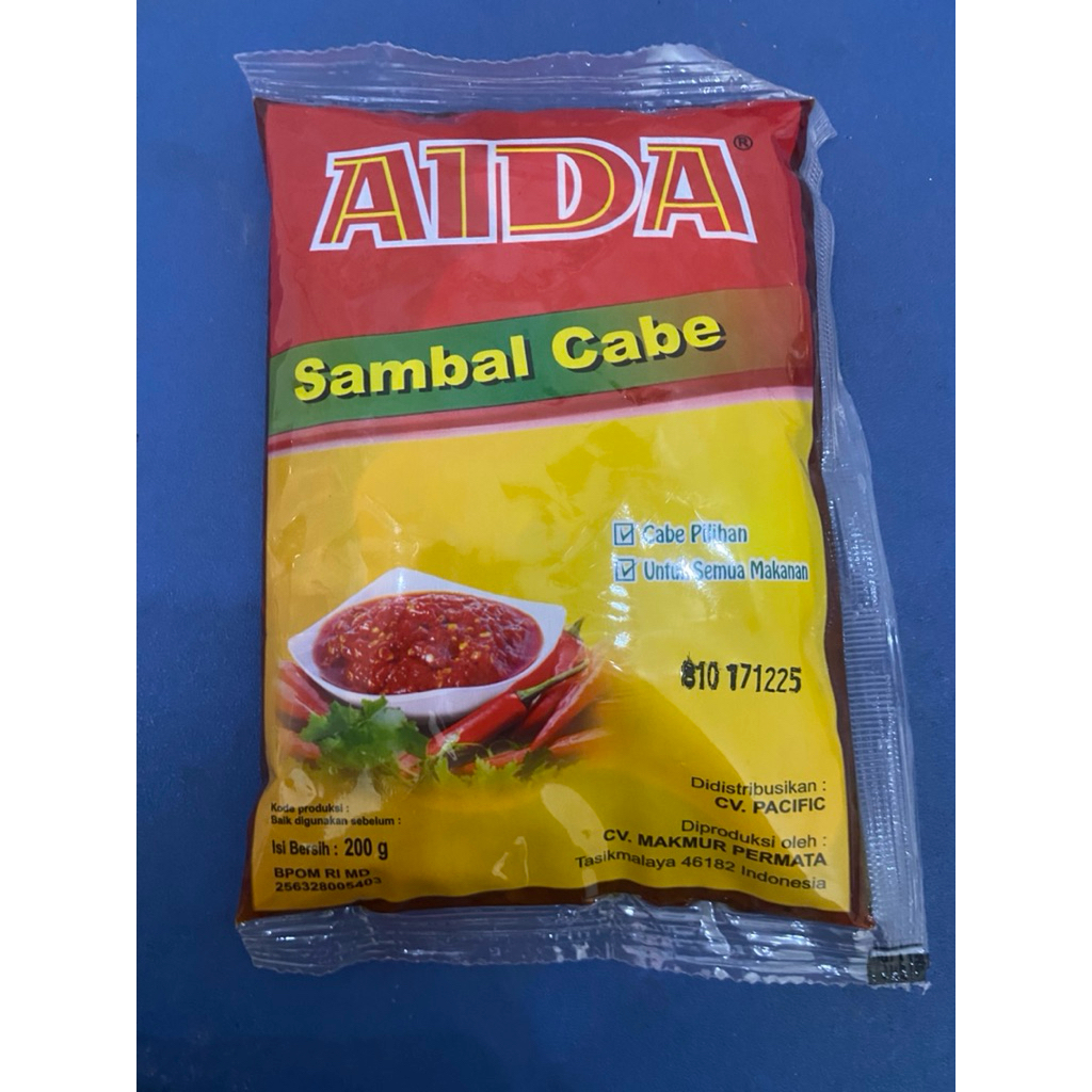 

Sambal Cabe Cair merk Aida