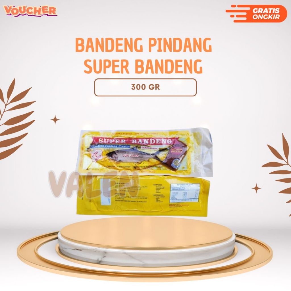 Super Bandeng Semarang -  Bandeng Pindang Presto Duri Lunak 1 Pcs + Sambal - HALAL