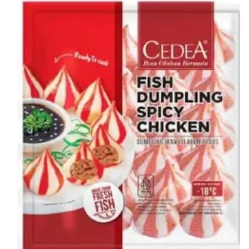 

Cedea fish dumpling chicken spicy 500gram