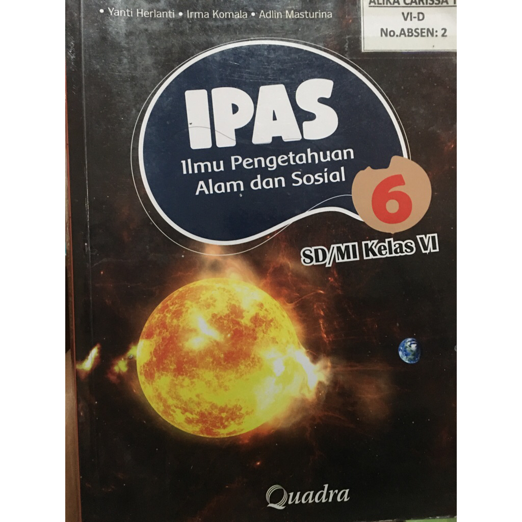 IPA QUADRA KELAS6