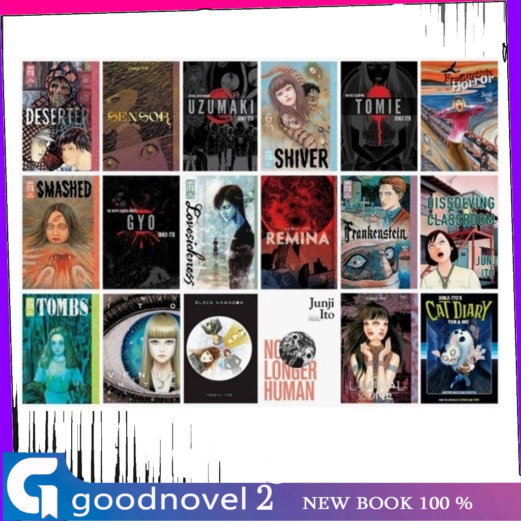 junji ito manga (English)