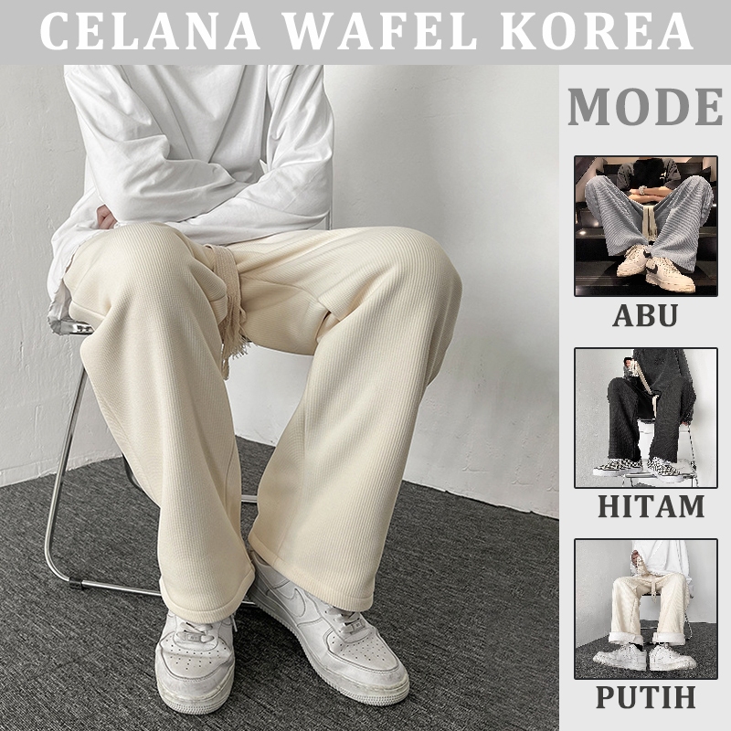 celana korea style panjang celana korea celana olahraga pria sweatpants pria celana panjang pria cel