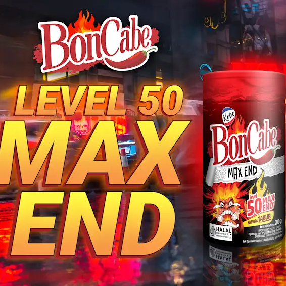 

Cabai Carolina Reapper - Kobe BonCabe Max End Sambal Tabur Level 50