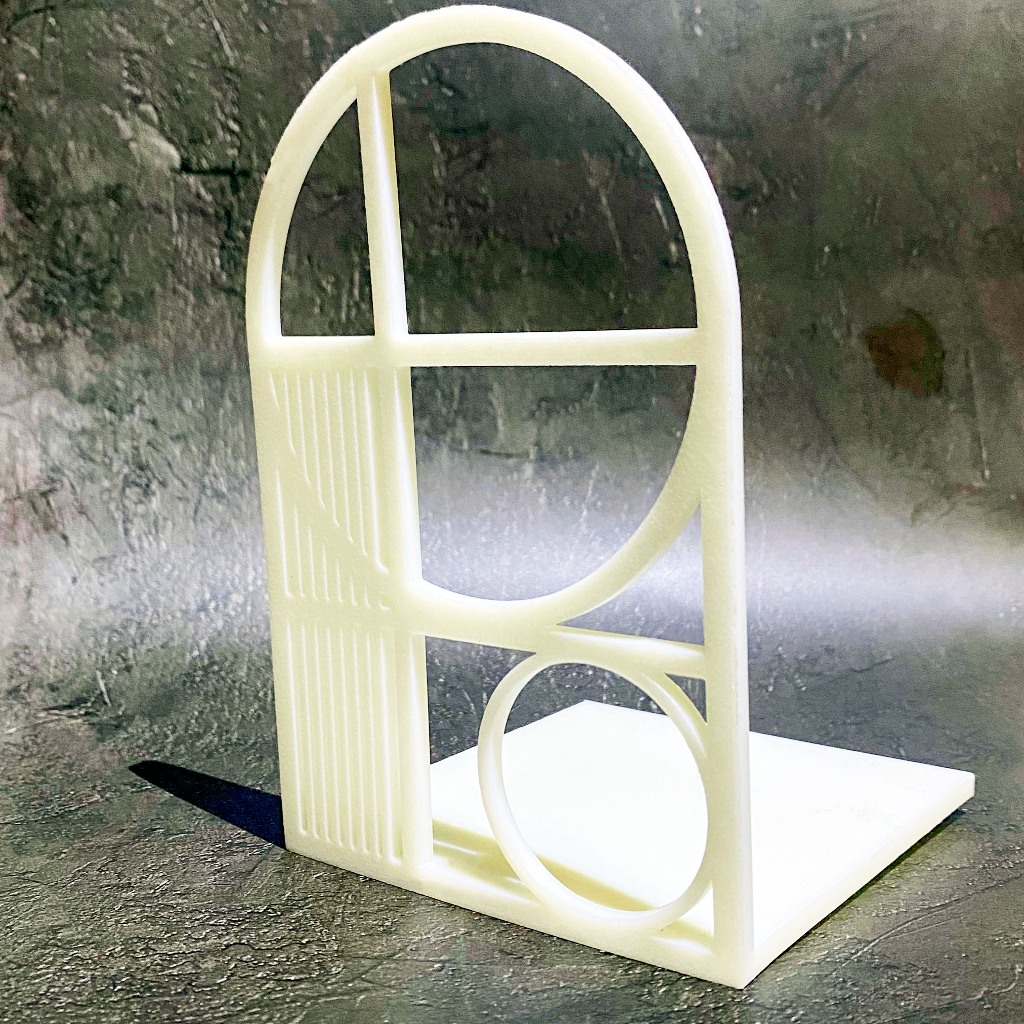 

Penahan Ujung Buku Minimalis | Bookend Estetik Rak Buku | Penyangga Buku Ringan & Kokoh