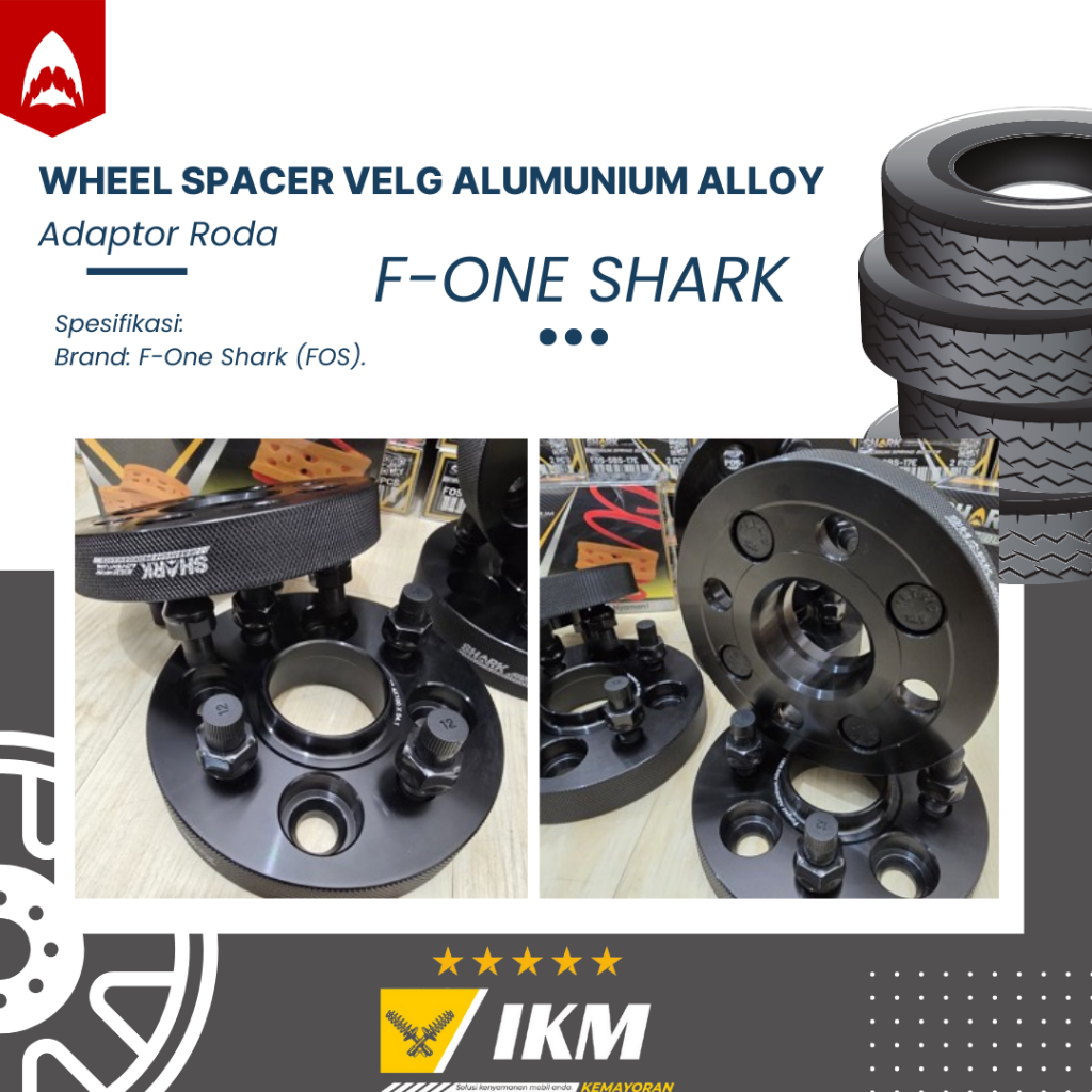 2 Pcs Heavy Duty Wheel Spacer Velg Adaptor Roda Toyota Soluna / Starlet Alumunium Alloy T6061 PCD 4 