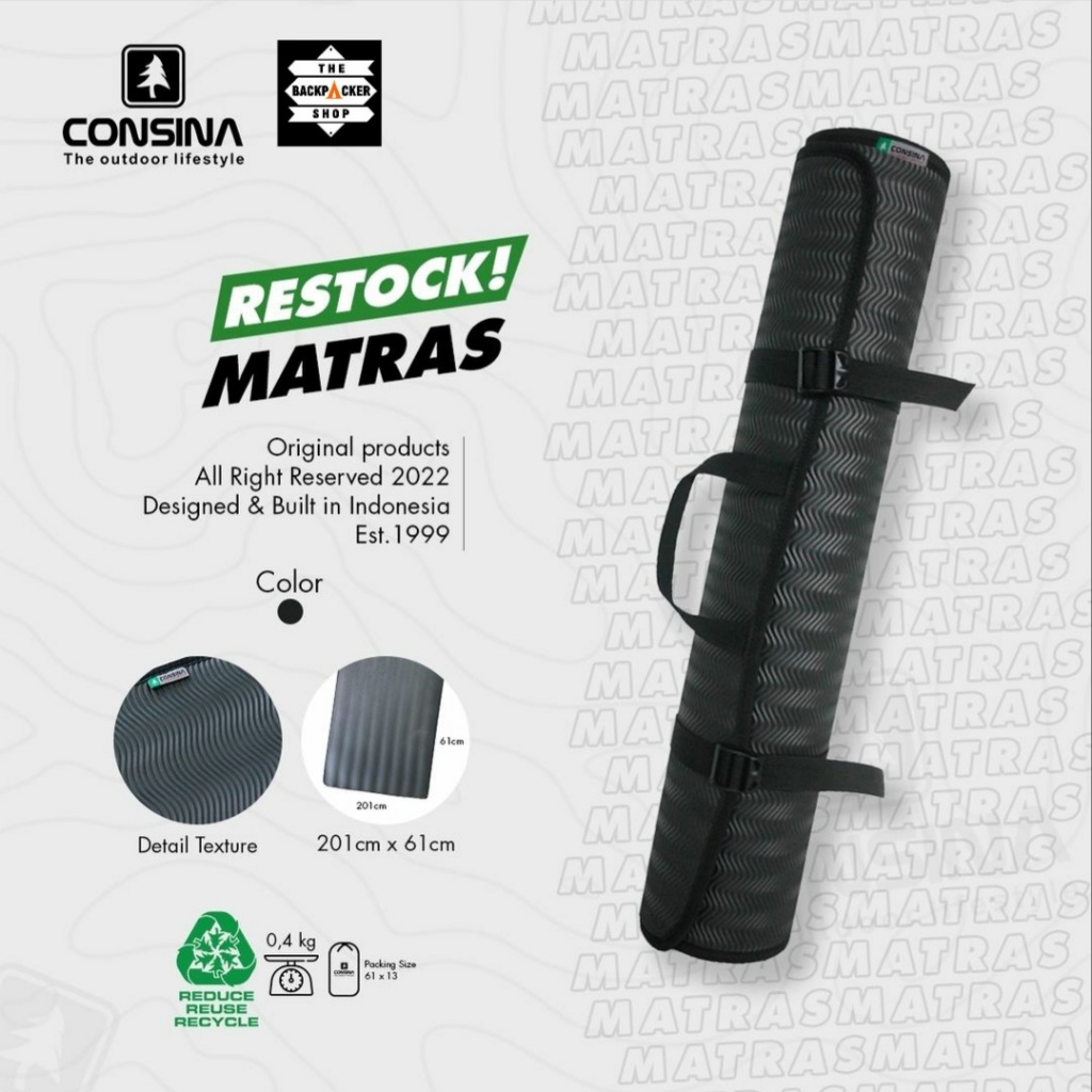 Consina Matras Tenda Camping Original