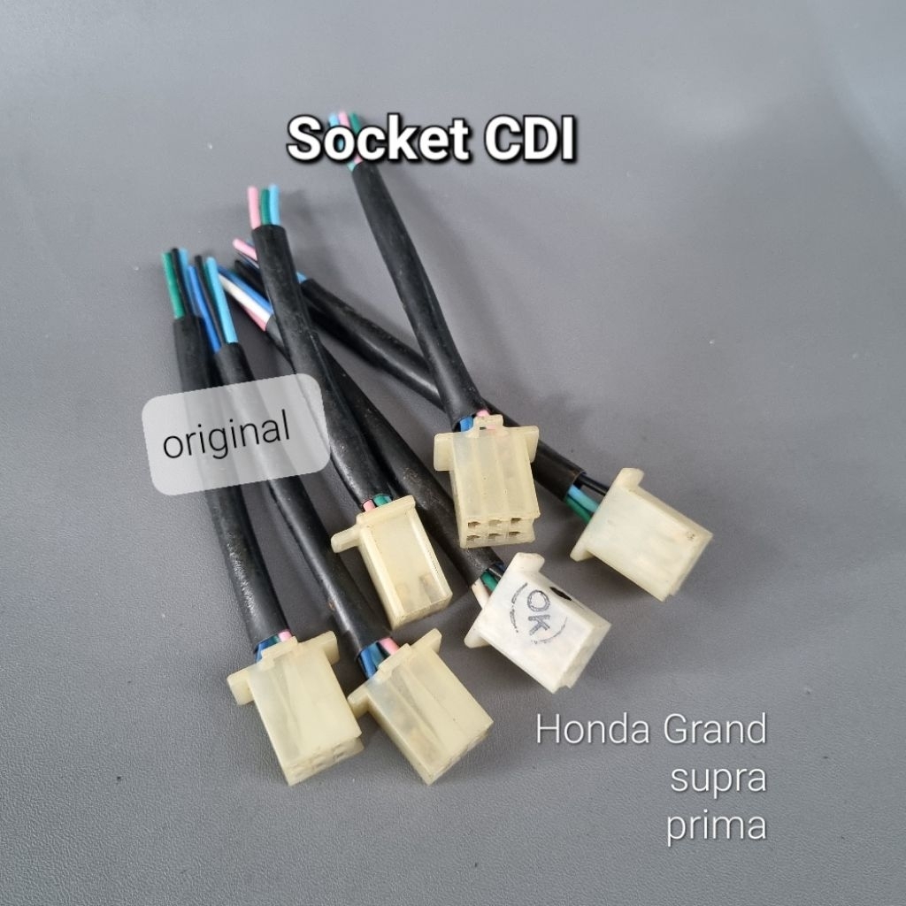 soket cdi honda grand supra prima dll original