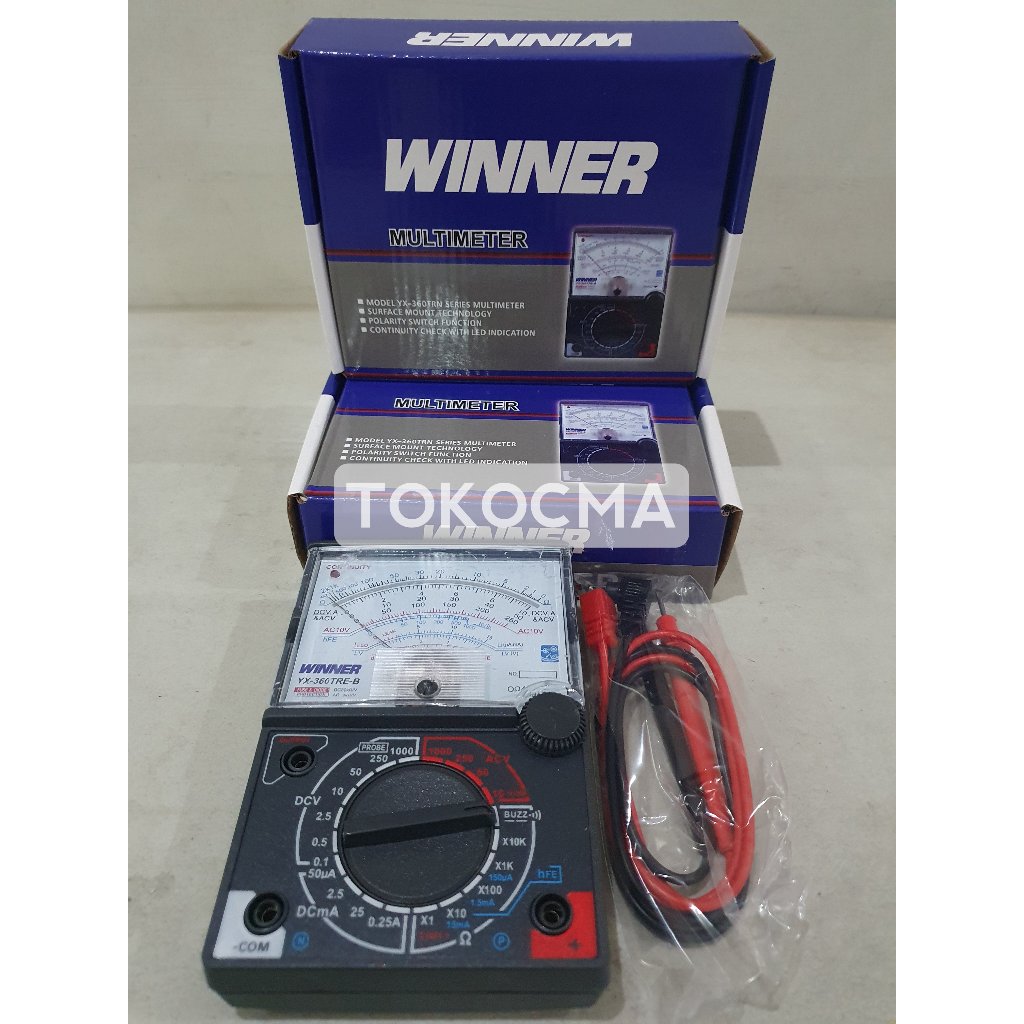 Multitester Analog / Avometer Analog / Multimeter MT360TRN RM99+ID