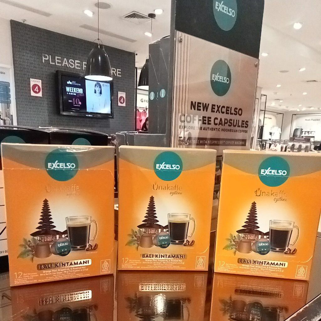 

Unacaffe Coffe Kapsul Original || Unacaffe BALI KINTAMANI isi 12 Kapsul