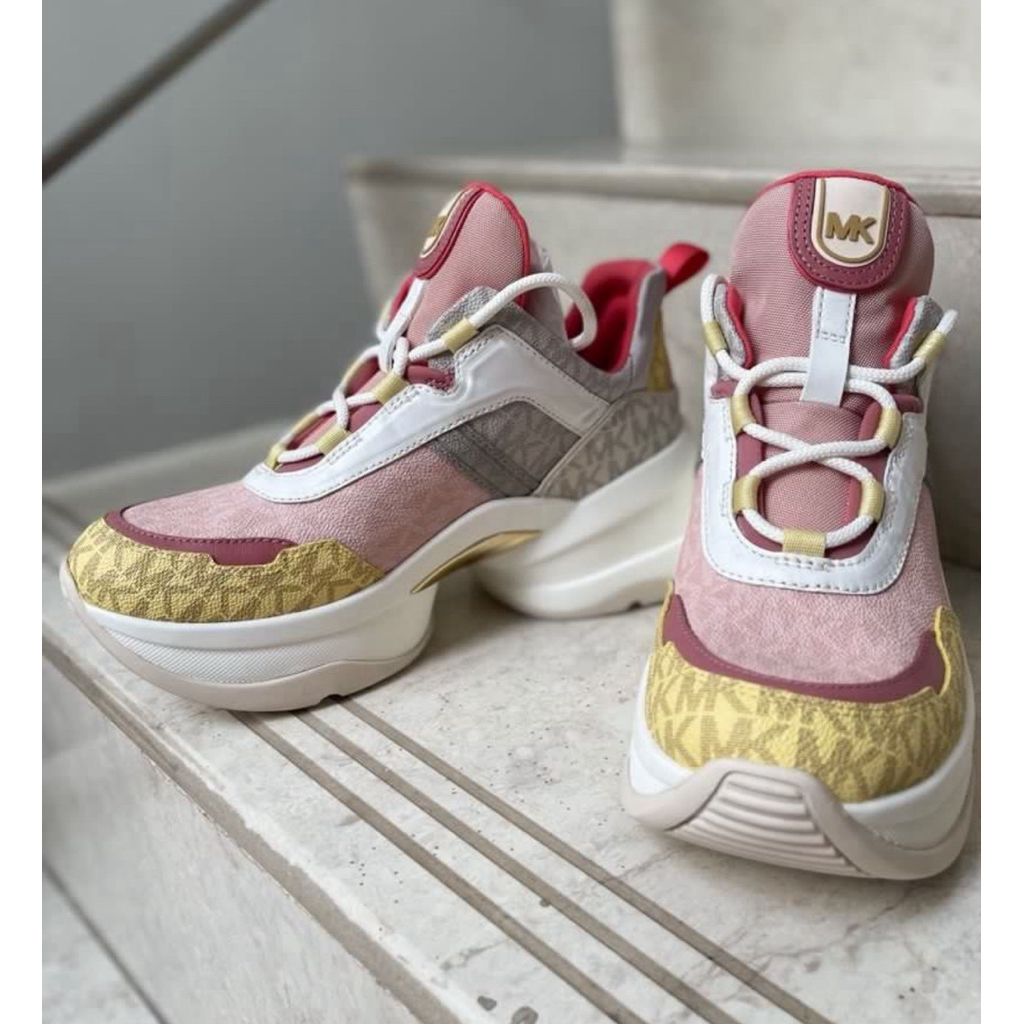 preloved MK olympia trainer shoes sz 39