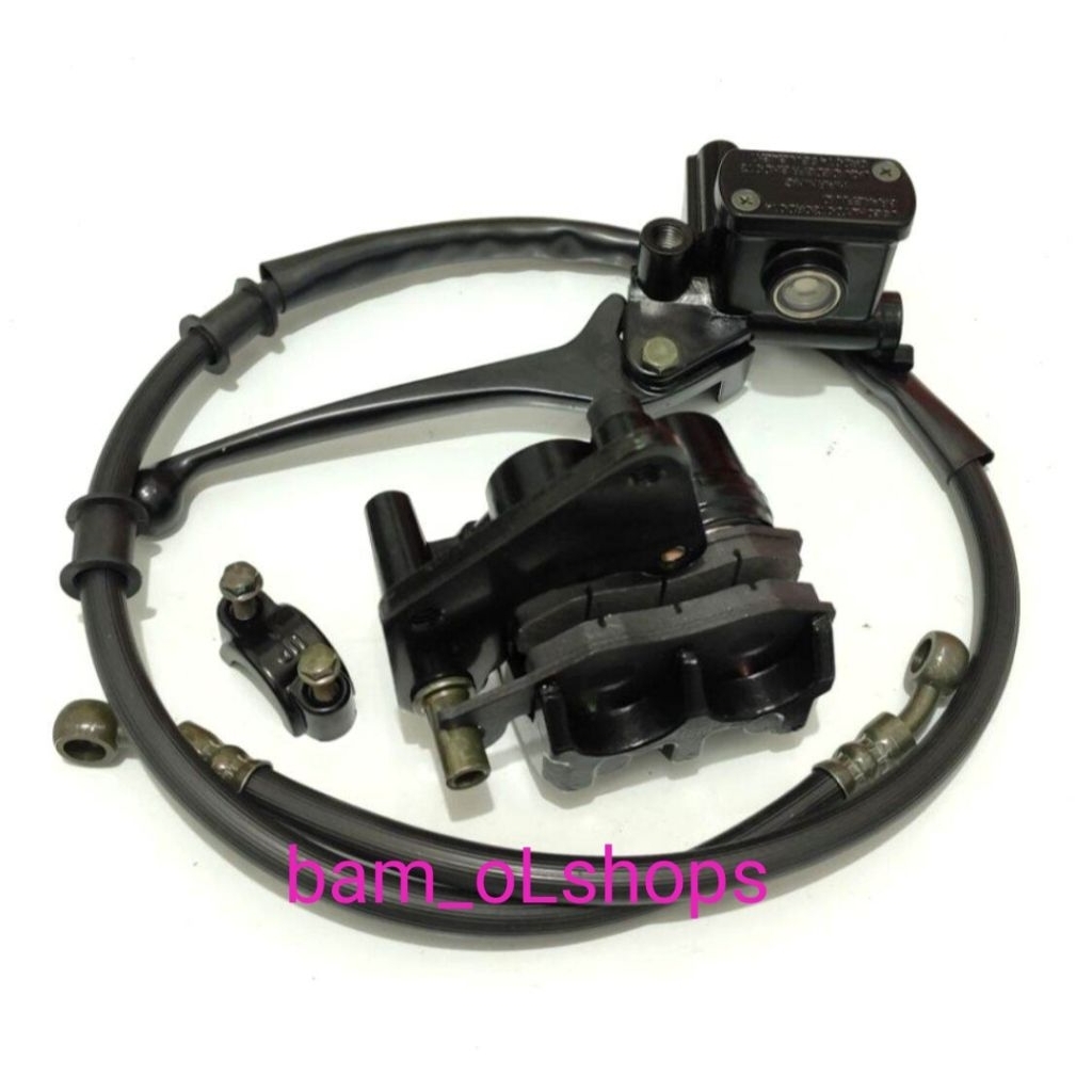 selang rem+master rem set+kaliper depan Kymco metica,Kymco trend 125