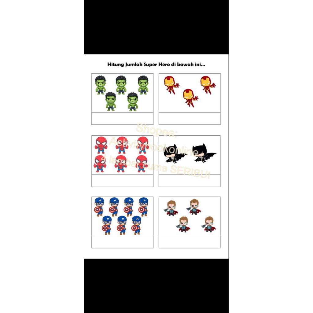 

Activity Book Softfile (bisa request karakter)