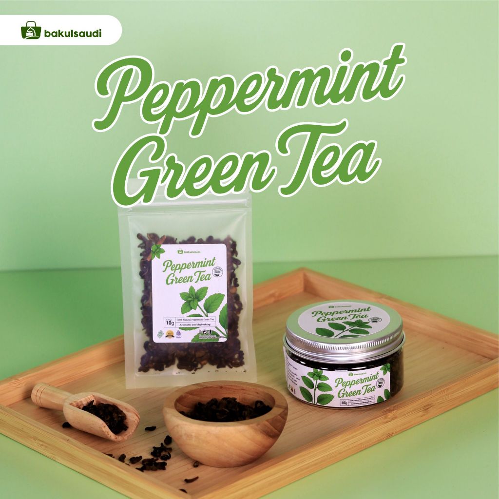 

Teh Hijau Peppermint Organik / Peppermint Green Tea Organic