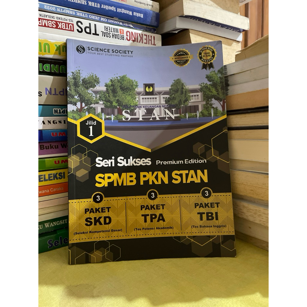 PRELOVED | SERI SUKSES PREMIUM EDITION SPMB PKN STAN JILID 1