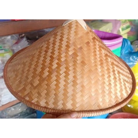 Caping Bambu Preci Topi Petani Tudung Bambu caping gunung