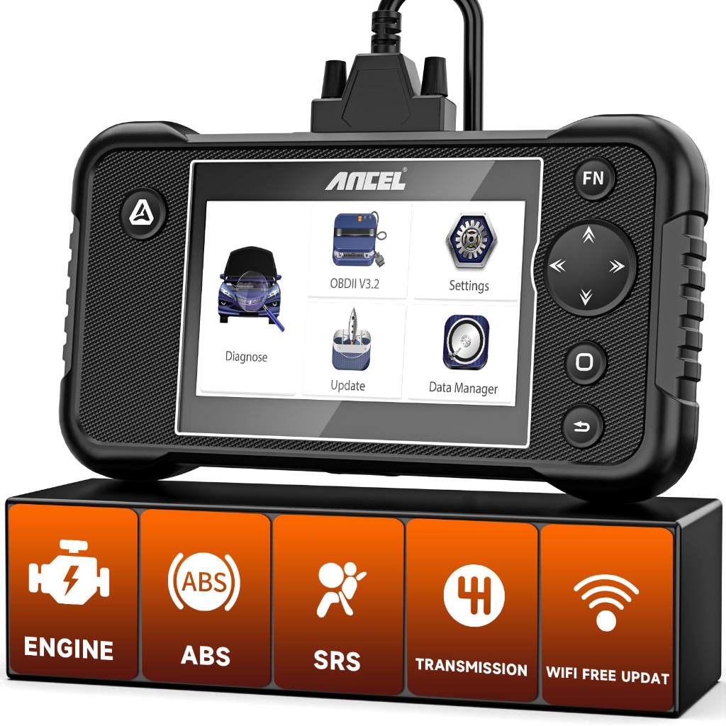 ANCEL FX3300 Elite OBD2 Scanner Full System Check Engine ABS SRS AT Transmisi Code Reader Dengan Fun