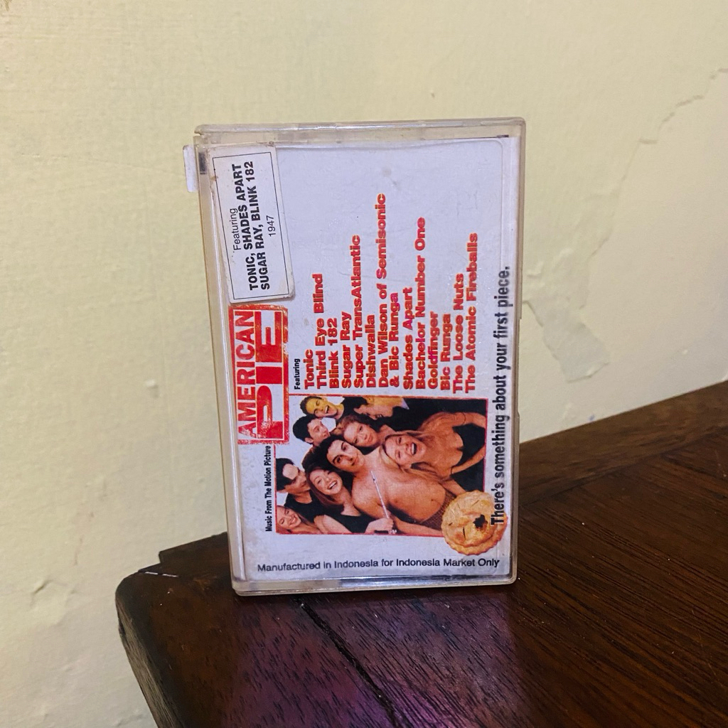 KASET PITA AMERICAN PIE - MUSIC FROM THE MOTION PICTURE