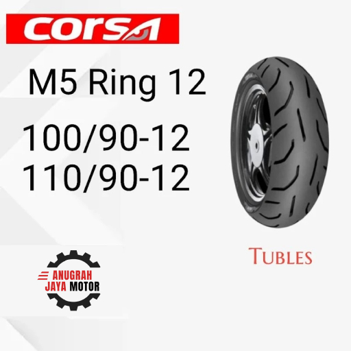 Corsa M5 Ban Motor Ring 12 100/90 110/90 Ban Motor Tubles Ban Scoopy