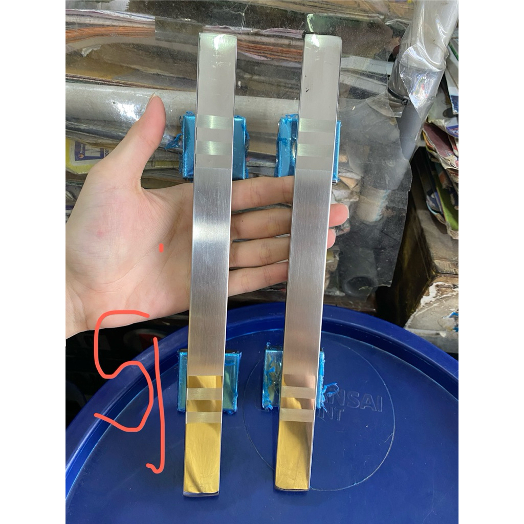 HANDLE PINTU RUMAH TARIKAN PEGANGAN GAGANG PINTU STAINLESS MODEL PETAK MINIMALIS SOBAR BAGUS