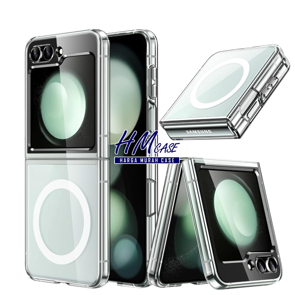 Case Magsafe Magnetic wireless Charging Case Samsung Z Flip 3 Samsung Z Flip 4 Samsung Z Flip 5 Sams