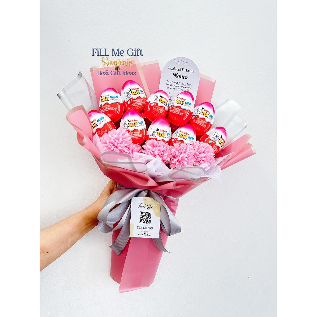 

JT - Snack Buket Coklat Kinderjoy Ulang Tahun / Buket Snack Birthday