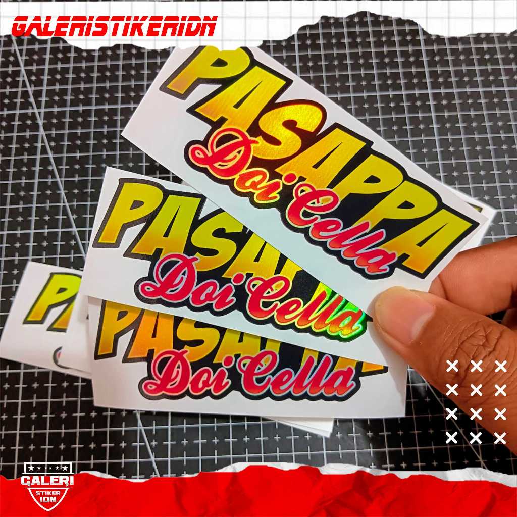 stiker kata kata pasappa doi cella stiker kata kata bugis