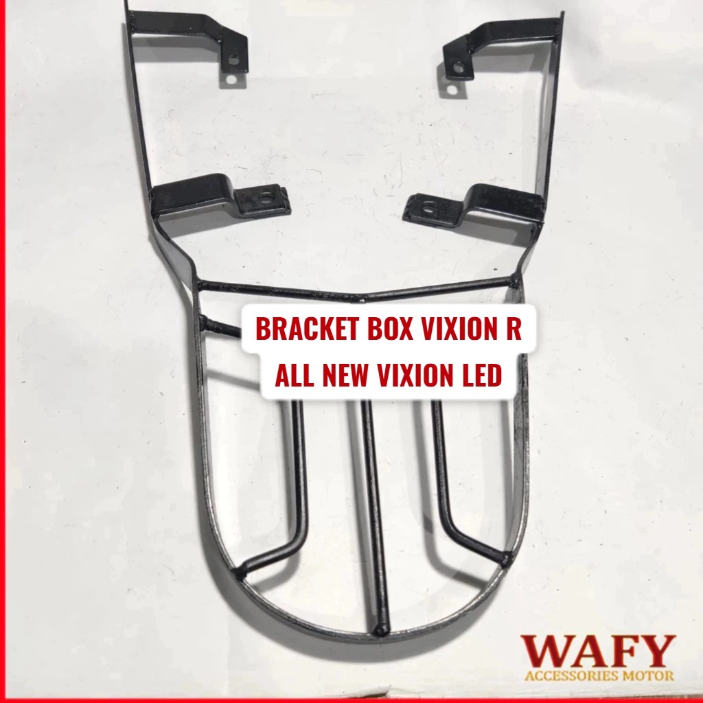 Bracket Box Vixion R All New Vixion 2017 - 2025 Breket Dudukan Box Belakang Motor Vixion Led
