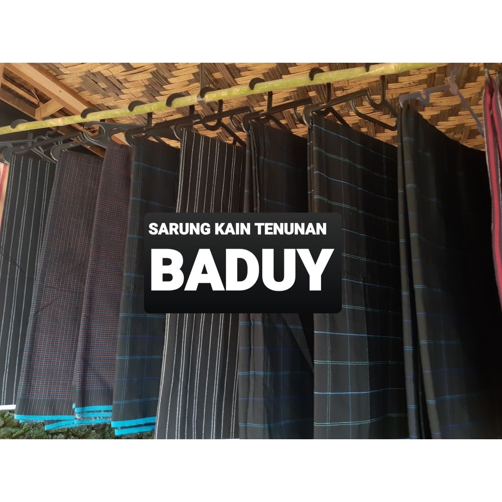 SARUNG BADUY SARUNG (KAIN TENUN BADUY)