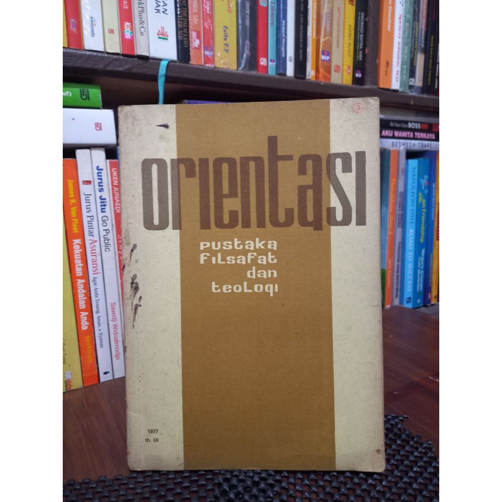 BUKU ORIENTASI / PUSTAKA FILSAFAT DAN TEOLOGI
