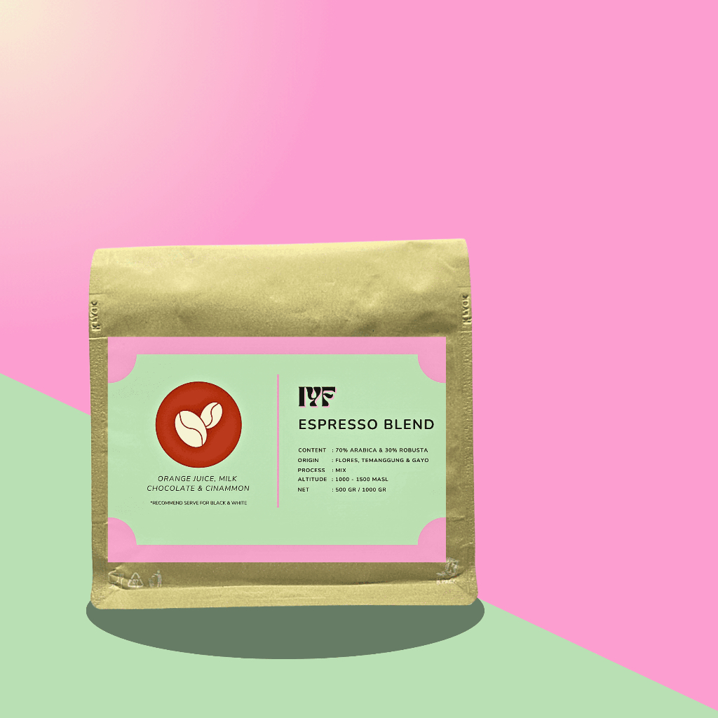 

Kopi InYourFavor Fine Robusta Lampung Espresso Coffee Beans 1kg