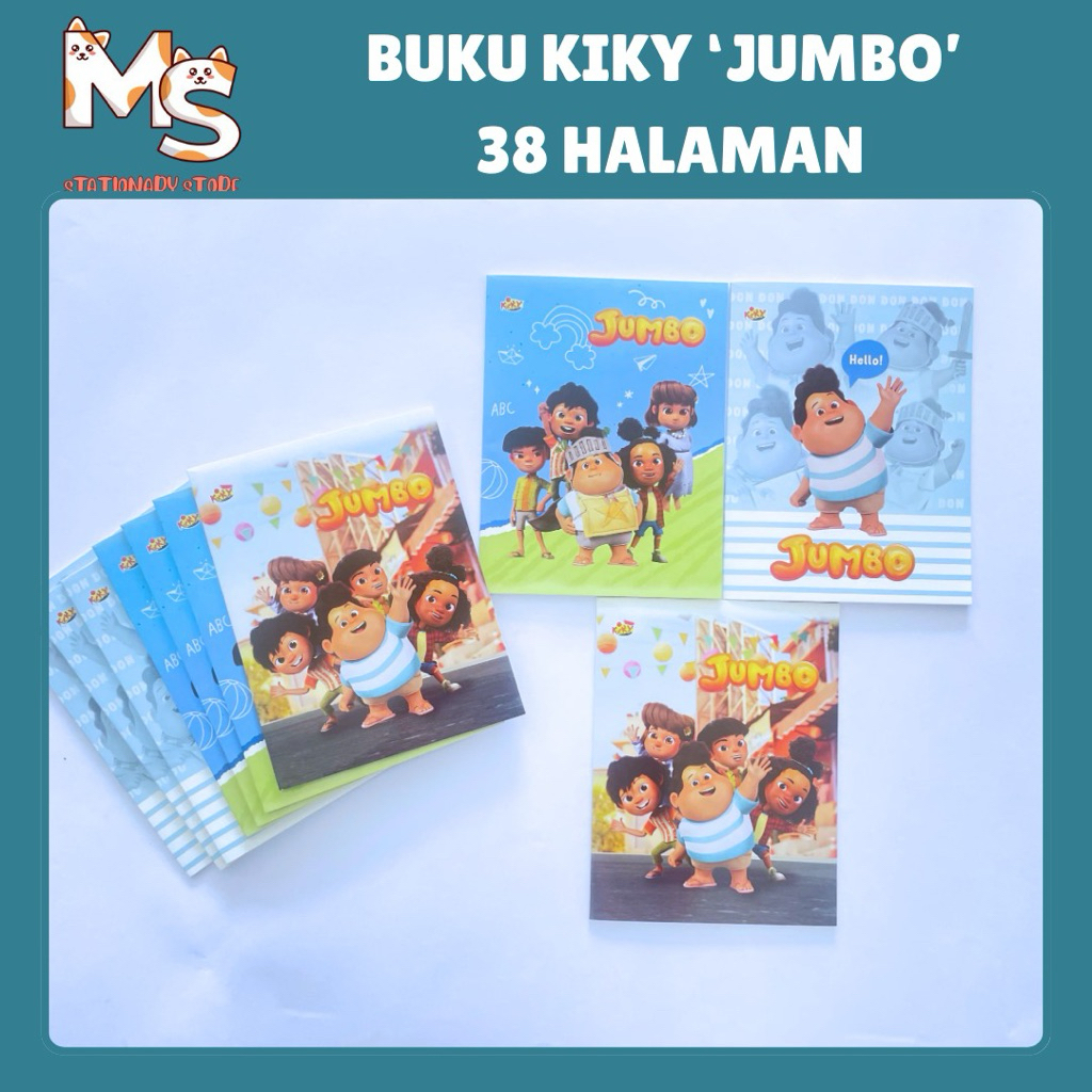 

[1 PCS] BUKU TULIS KIKY ‘JUMBO’ 38 LEMBAR