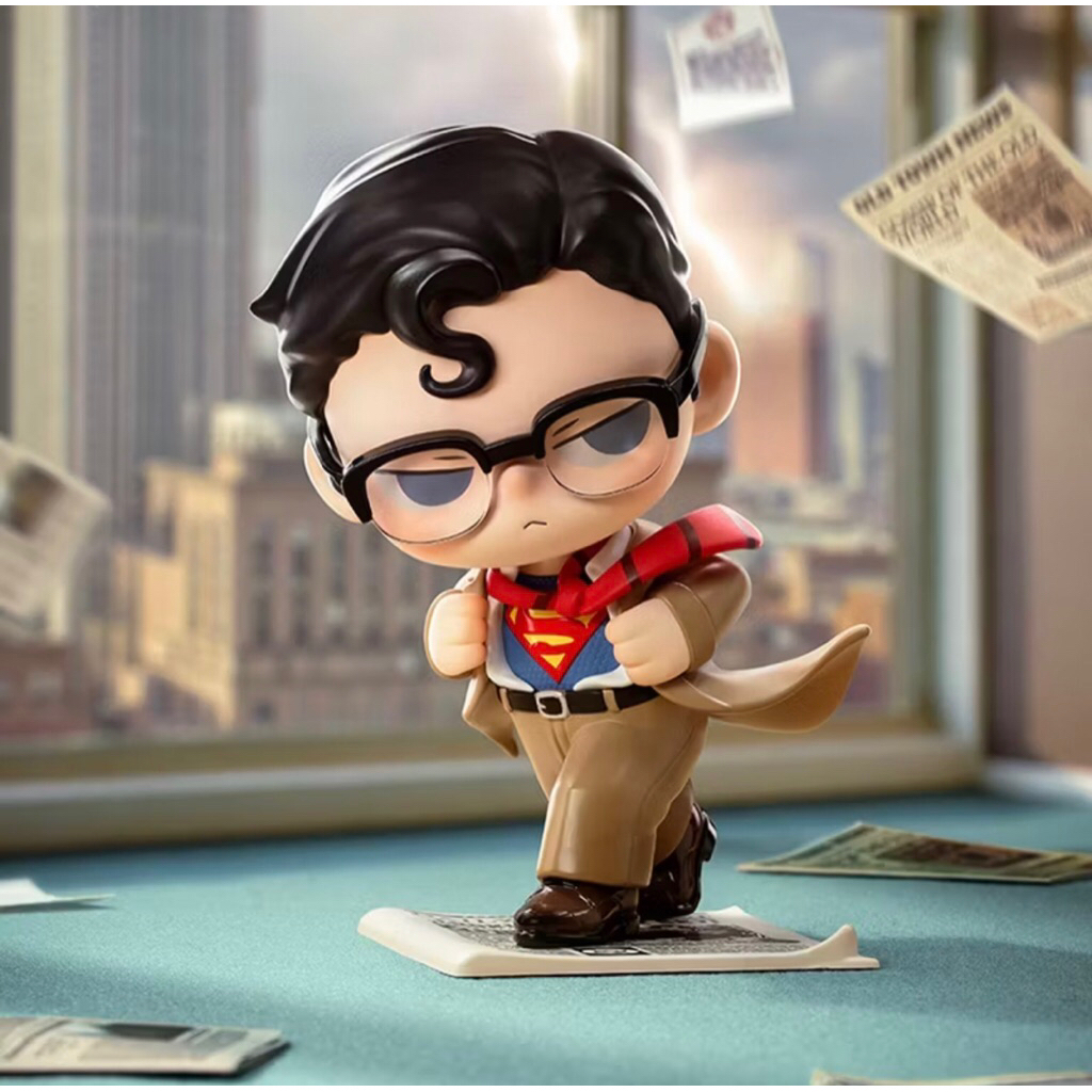 POP MART Superman KUBO Figurine Action Figure Toys Birthday Gift Ready Stock