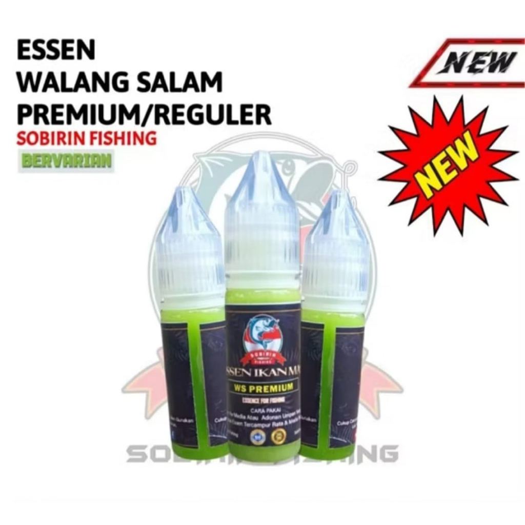 Essen Ikan Emas Walang Salam Sb Fishing Original Walang Salam 15 / 30ml