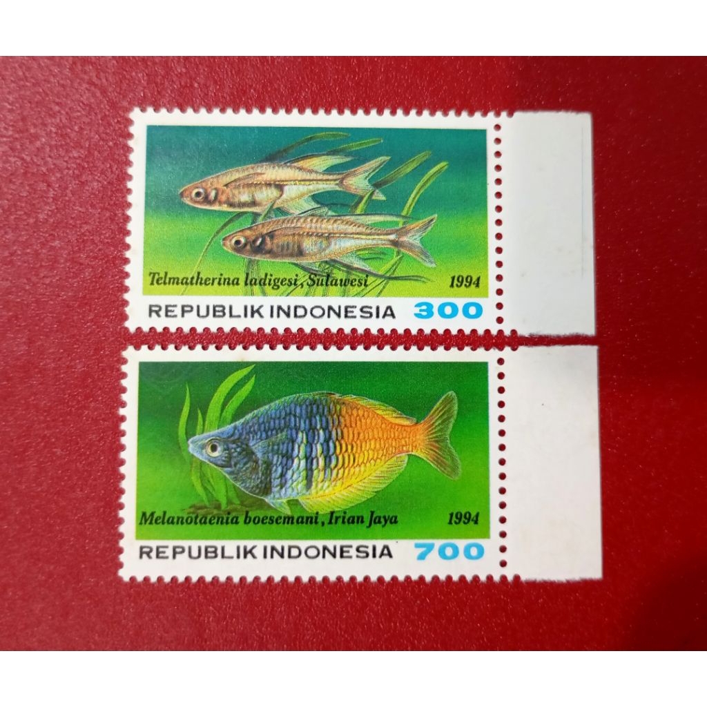 

PRANGKO INDONESIA IKAN HIAS AIR TAWAR 1994