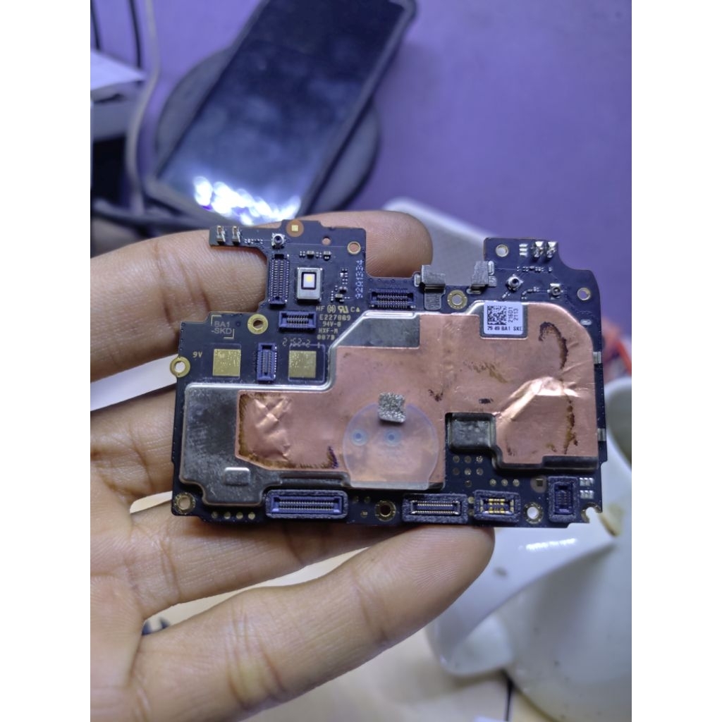 Mesin Realme C21Y 4/64GB Hidup Minus Cek Deskripsi