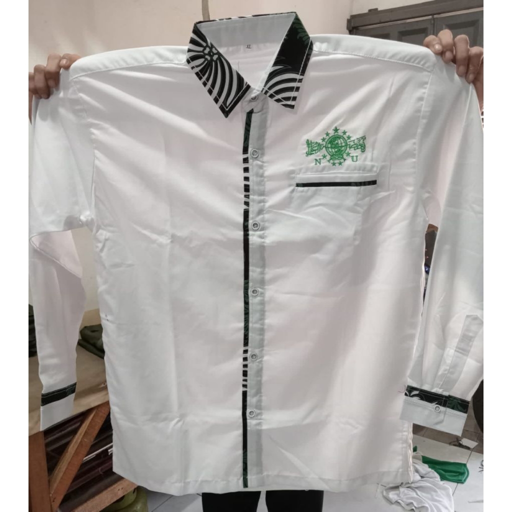 Seragam NU / Kemeja NU lengan panjang