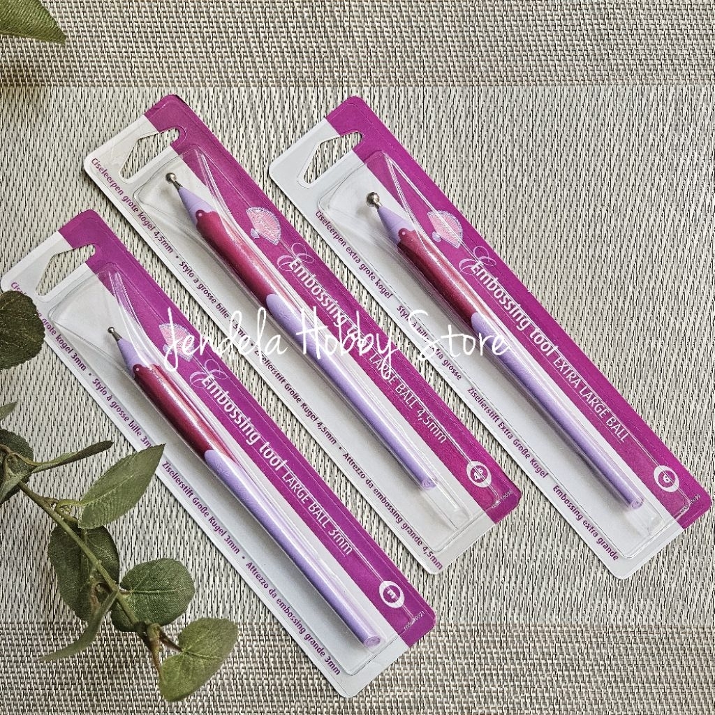 

Pergamano Parchment Craft Embossing Tool "Large 3mm", "Large 4,5mm", "Extra Large 6mm" (10021 - 10098 -10099)