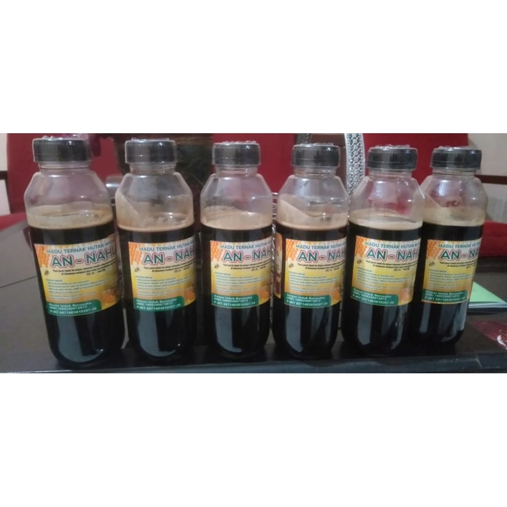 

AN-NAHLA Madu Lebah Ternak Akasia Asli 100% Murni | Halal | Tanpa Campuran | 500 gram