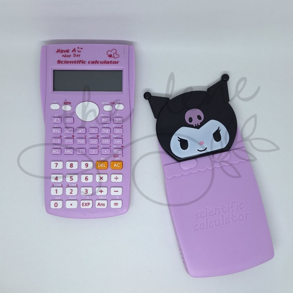 

Kalkulator Scientific Kuromi Hello Kitty / Scientific Calculator Hello Kitty dan Kuromi